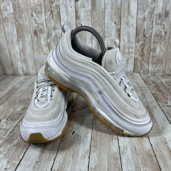 Nike Aor Max 97 white gum kids‎ 6 Womens 7.5 - Picture 6 of 8